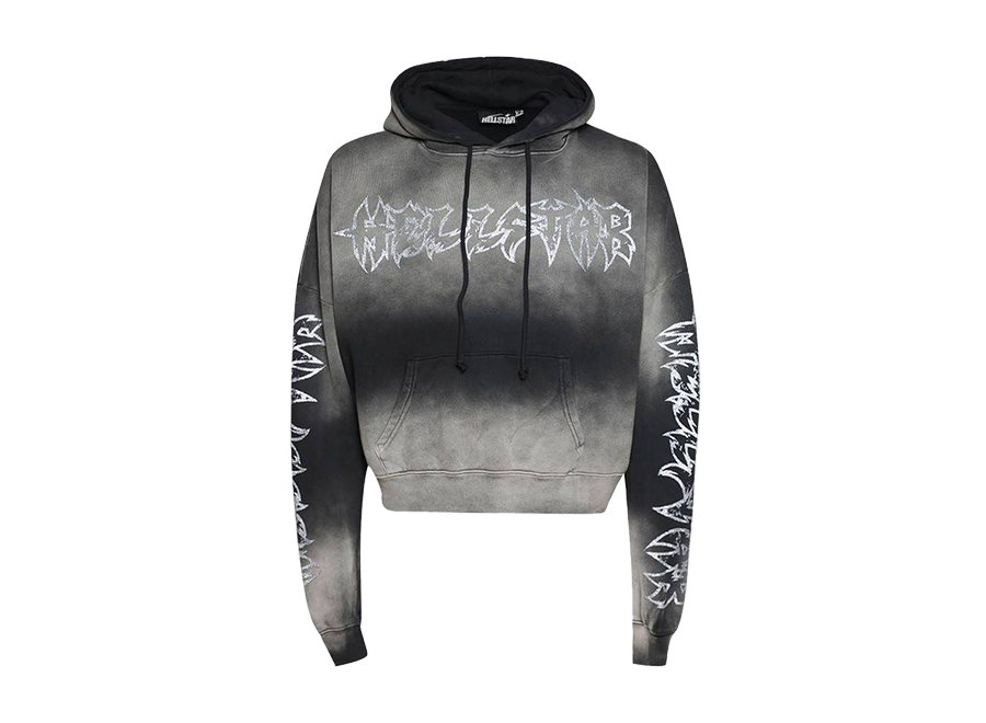 Hellstar Stars Shine Graffiti Drawstring Hoodie (Pre-Owned)