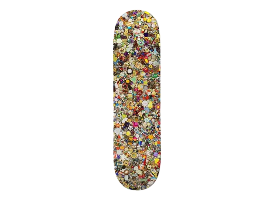 Supreme Mike Kelley Skateboard Deck Multicolor
