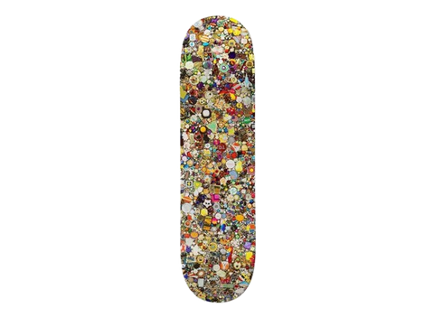 Supreme Mike Kelley Skateboard Deck Multicolor