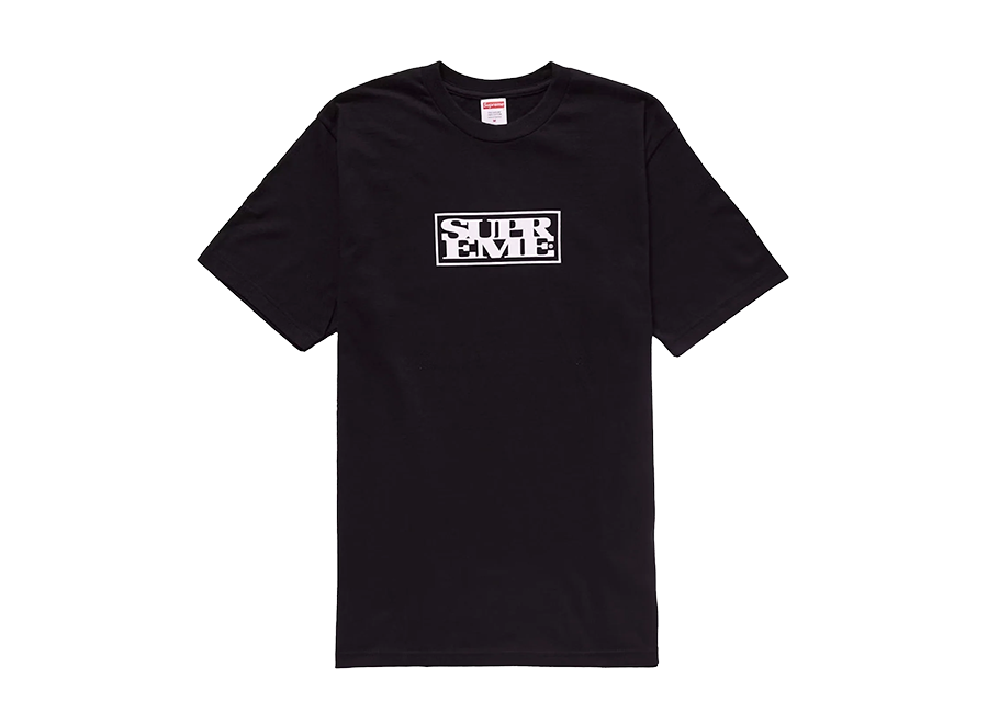 Supreme Connect Logo Tee Shirt Black