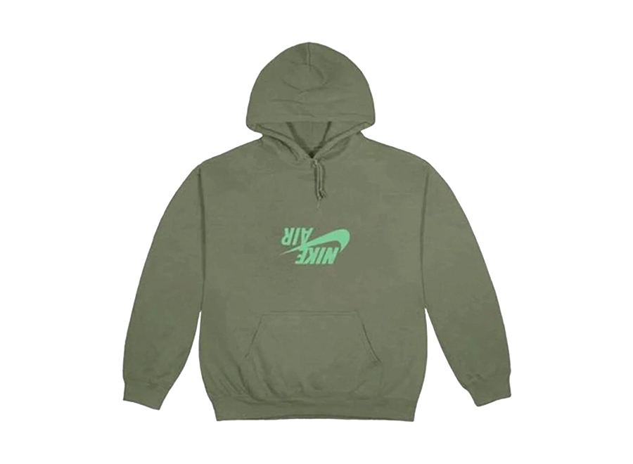 Travis Scott Jordan Cactus Jack Highest Hoodie Olive (Pre-Owned)