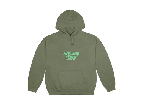 Travis Scott Jordan Cactus Jack Highest Hoodie Olive (Pre-Owned)