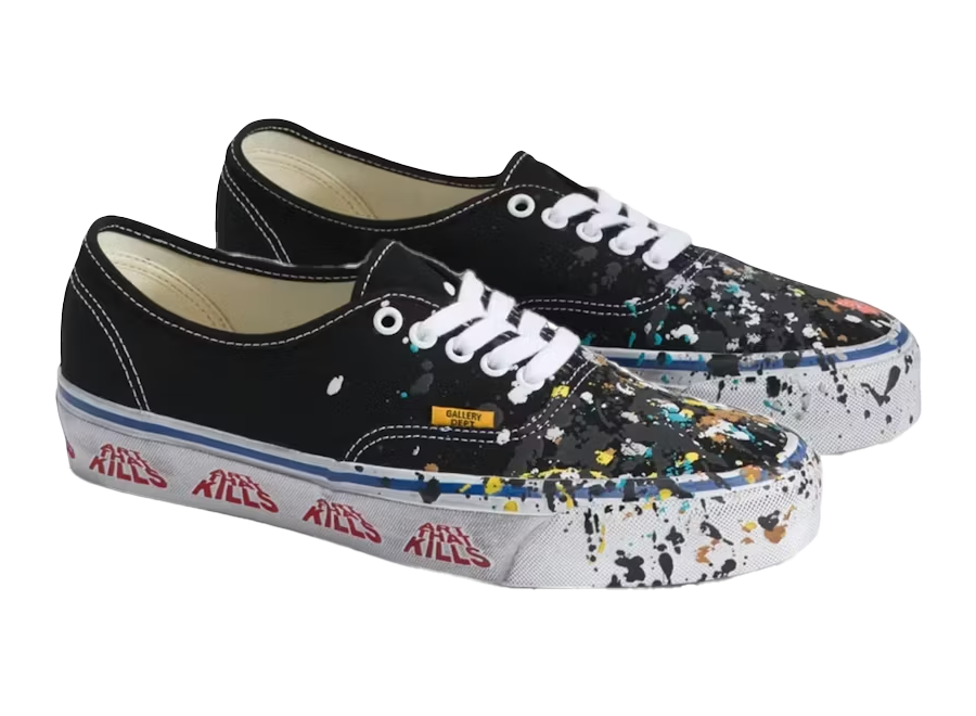 Vans Authentic Reissue 44 Gallery Dept. Art That Kills Black