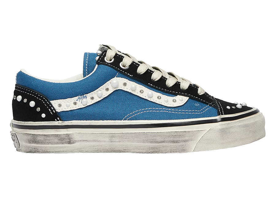 Vans LX Old Skool 36 Pearlized Black Navy