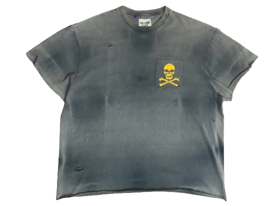 Gallery Dept Skull & Bones Distressed Tee