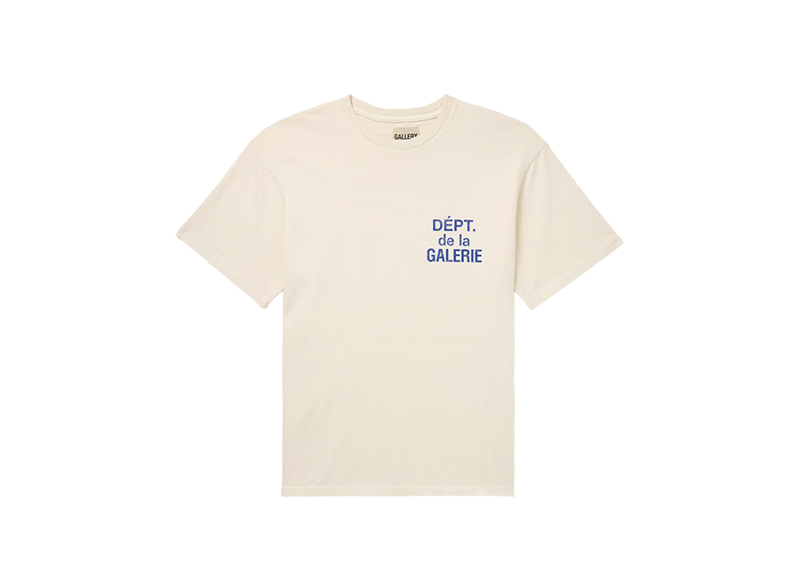 Gallery Dept. French Tee Cream Blue (Pre-Owned)