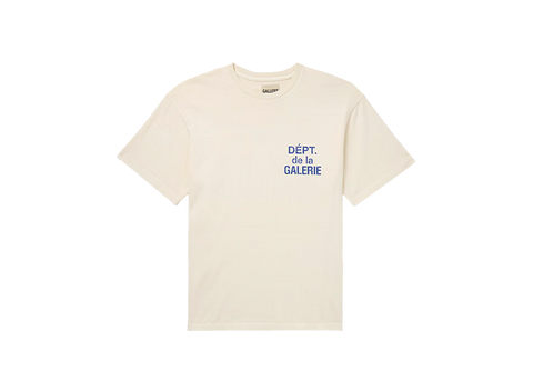 Gallery Dept. French Tee Cream Blue (Pre-Owned)