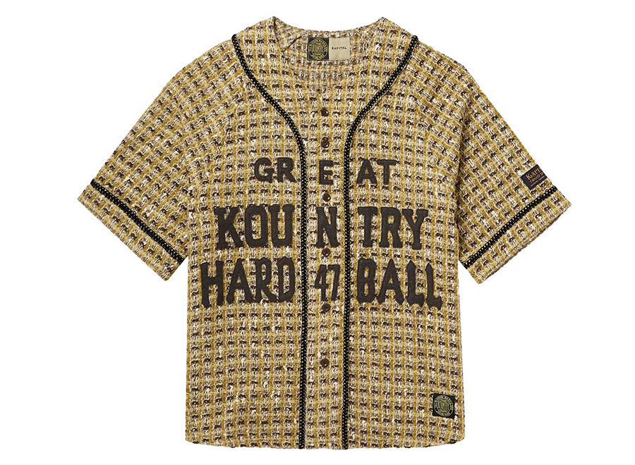 Kapital Great Kountry Applique Tweed Shirt