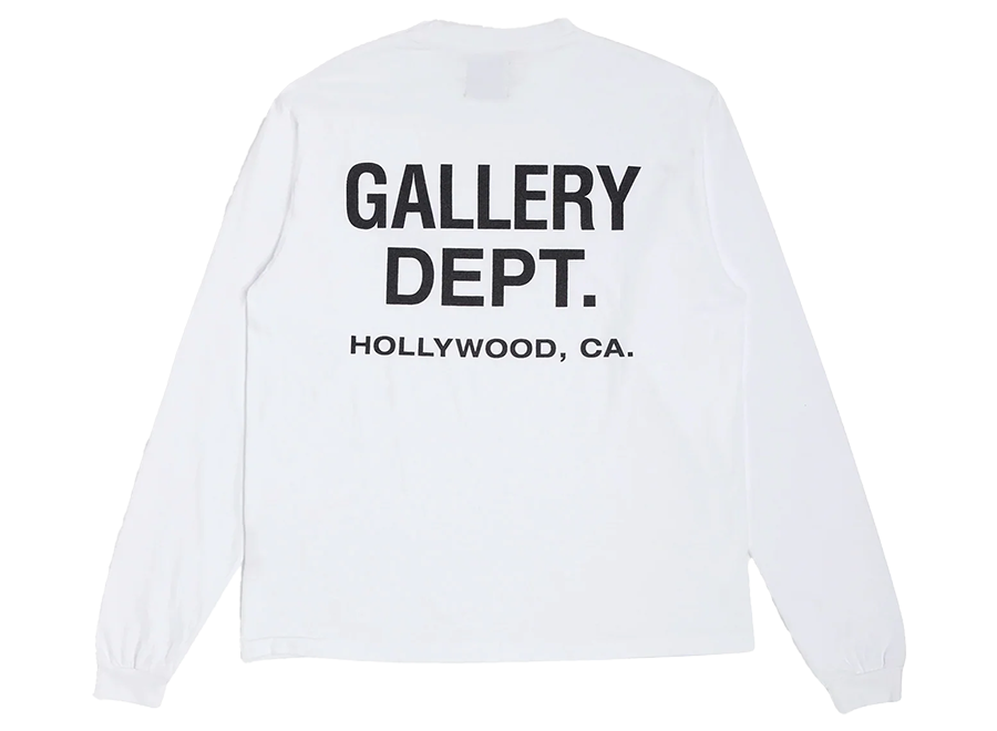 Gallery Dept. Souvenir L/S Tee White (Pre-Owned)