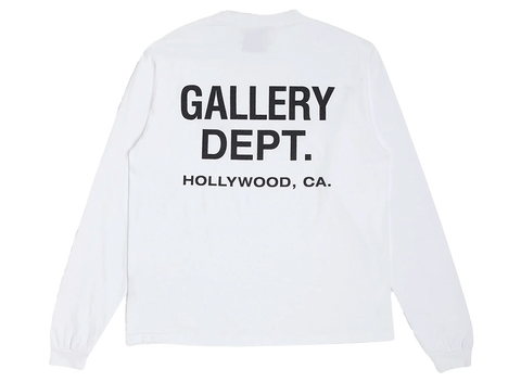 Gallery Dept. Souvenir L/S Tee White (Pre-Owned)