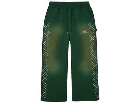 HMDD Crystal Sweatpants Green