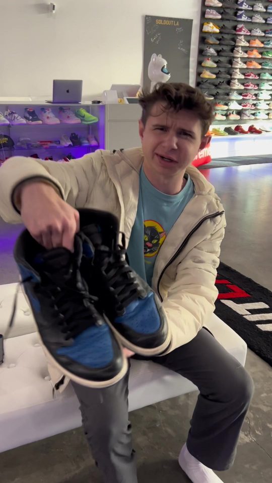 $600 for used shoes?!